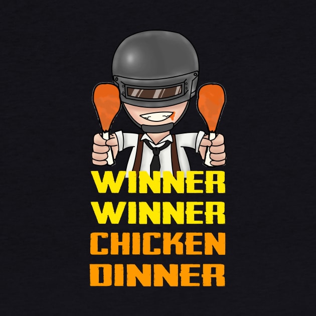 Winner Winner Chicken Dinner PUBG by RW